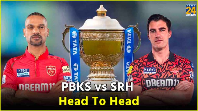 PBKS vs SRH Head To Head PBKS vs SRH Head To Head Record