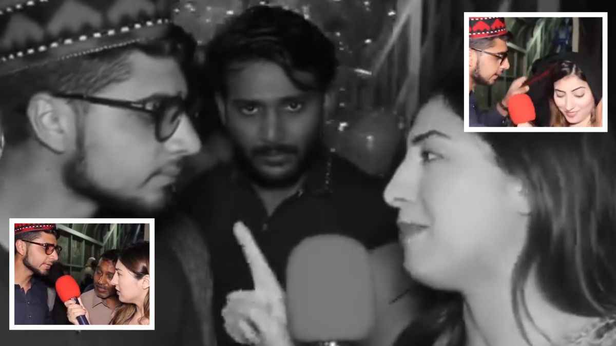 'इस्लामी मुल्क में खड़ी हो और सिर पर दुप्पट्टा नहीं है' कहकर शख्स ने महिला यूट्यूबर को छुआ, लगा दी क्लास