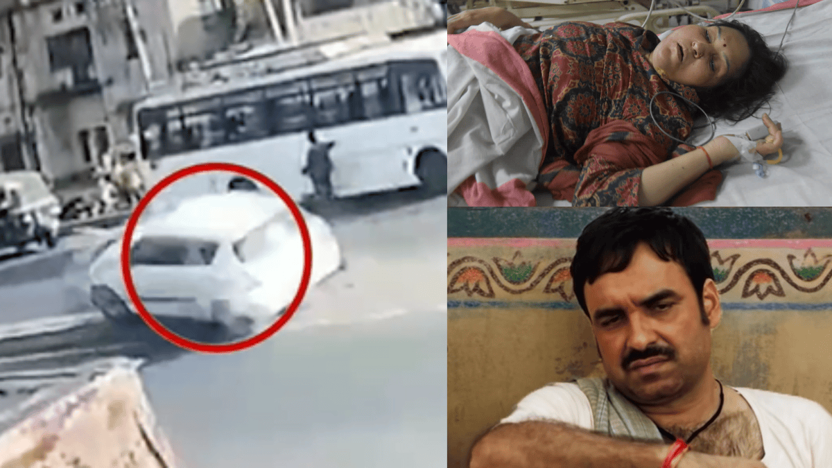 Pankaj Tripathi के बहनोई की कार से बचा बाइक सवार, कुछ सेकंड से बची जान; CCTV वीडियो में दिखा सबूत