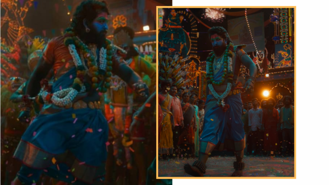 Pushpa 2 Allu Arjun Saree Look