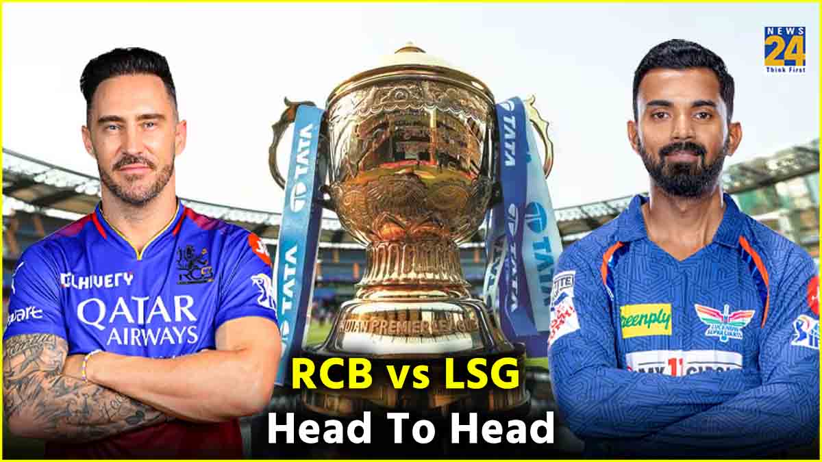RCB vs LSG Head To Head Record