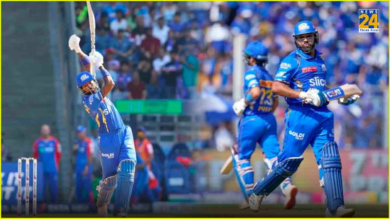 MI vs DC Live Mumbai Indians Delhi Capitals Rohit Sharma Ishan Kishan