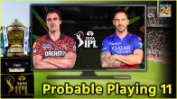 SRH vs RCB Preview Probable Playing 11 Head To Head Sunrisers Hyderabad Royal Challengers Bengaluru