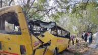 School Bus Accident Mahendragarh Haryana