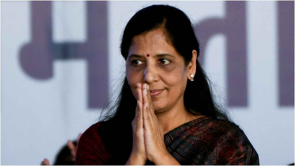 Sunita Kejriwal, wife of Delhi Chief Minister Arvind Kejriwal