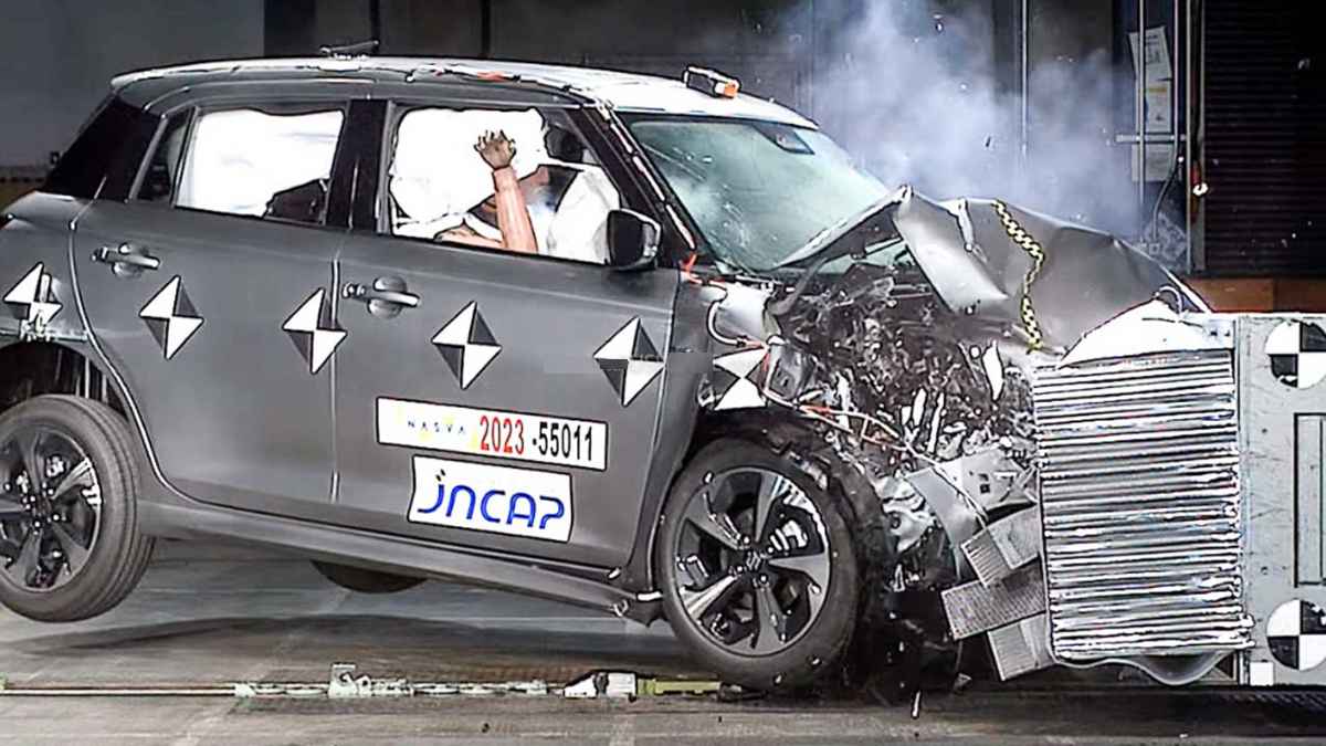 क्रैश टेस्ट में पास हुई Suzuki Swift, सेफ्टी में मिली 4 स्टार रेटिंग, इस दिन होगी भारत में लॉन्च