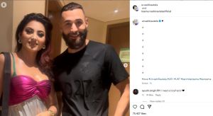 Uravasi Rautela-Karim Benzema