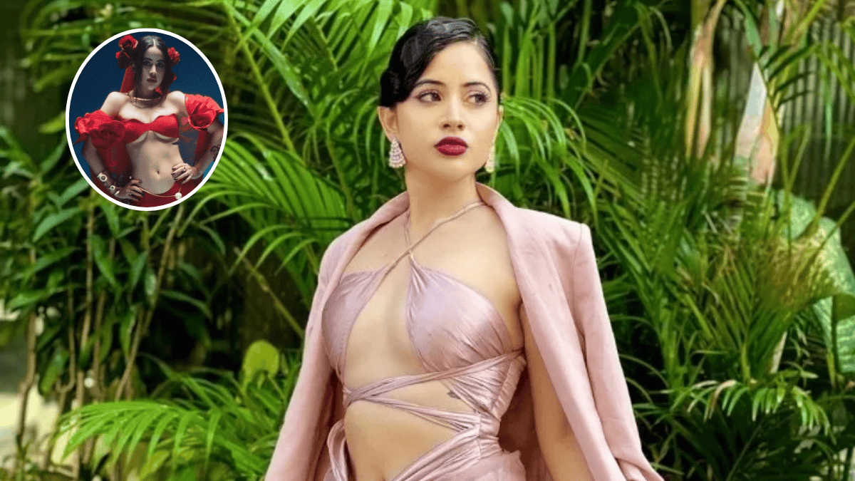 पट्टी से भी छोटे कपड़े पहन Urfi Javed ने उड़ाया गर्दा, लोगों को क्यों आ गई 'लालटेन' की याद?