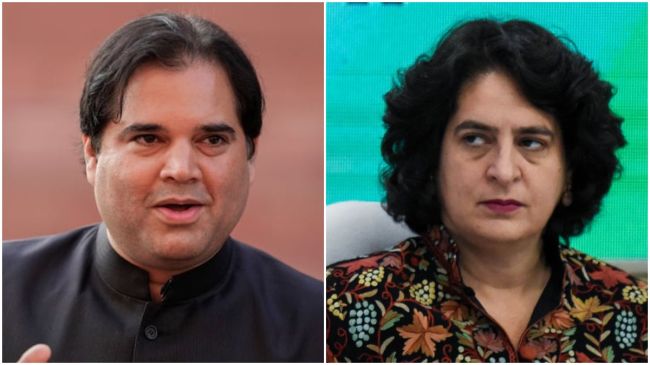 Varun Gandhi And Priyanka Gandhi