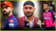 Virat Kohli, Harbhajan Singh and Jos Buttler