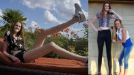 World's Longest Legs Girl
