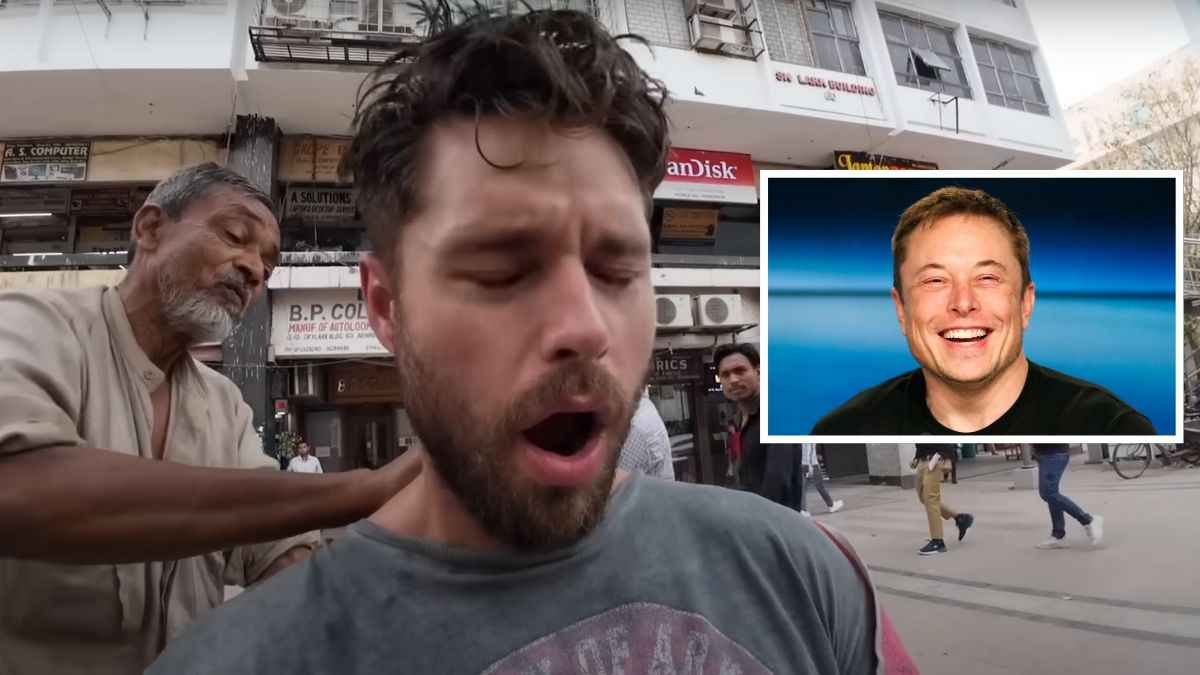 अमेरिकन यूट्यूबर भारतीय मसाज से पहुंचा ‘स्पेस’; Elon Musk को दी ये सलाह