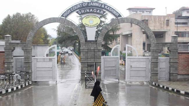 jammu kashmir hc jammu kashmir hc