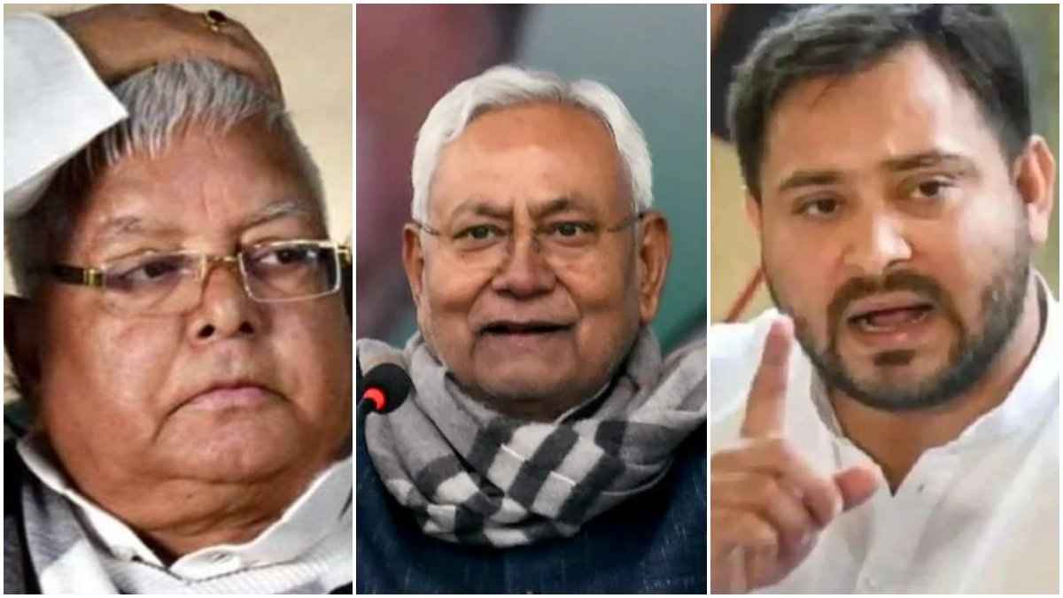 Lalu Yadav, Nitish Kumar, Tejashwi Yadav