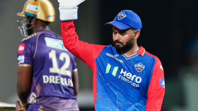 rishabh pant (1) IPL 2024 dc vs kkr Rishabh Pant drs mistake sunil narine
