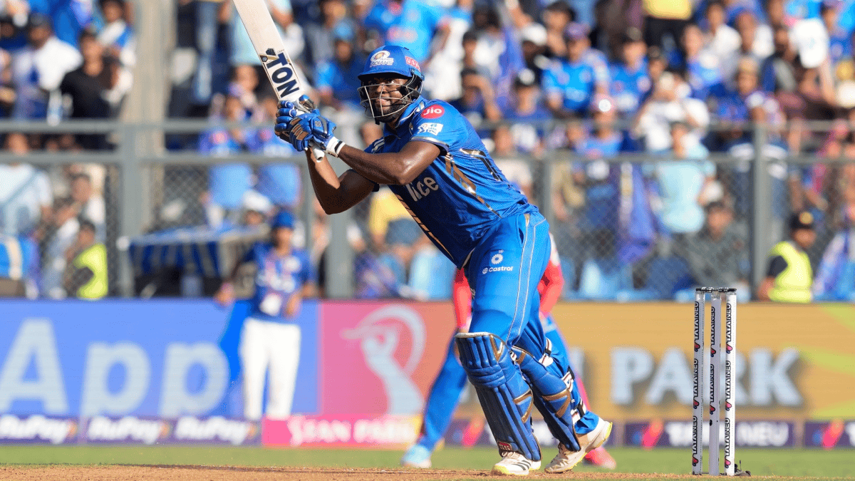 IPL 2024 MI vs DC romario shepherd mumbai indians new Kieron Pollard