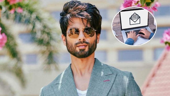 Shahid Kapoor Travel Plan Email Leak