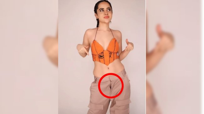 Urfi Javed Oops Moment Video