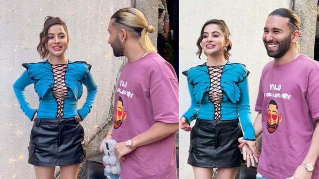 Urfi Javed Orry Viral Video