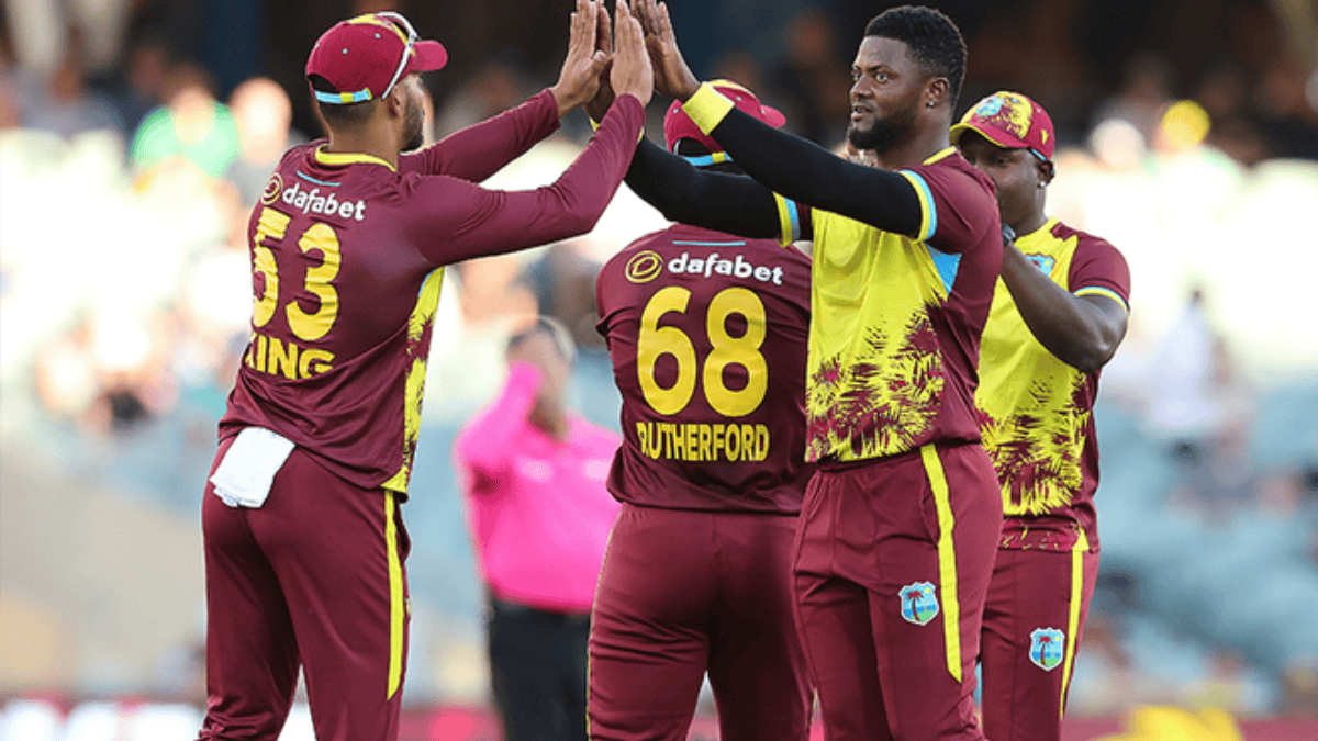West Indies cricket team arrived Nepal viral video nep vs wi