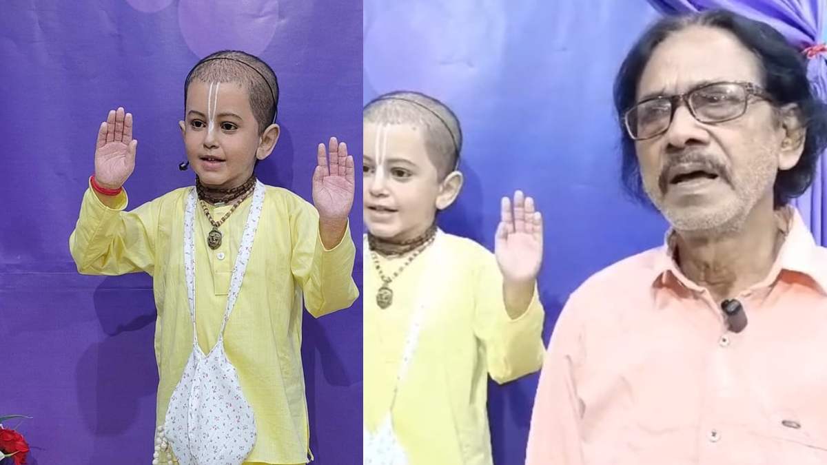 4 Year Old Bhagwat Das Brahmachari Wax Statue