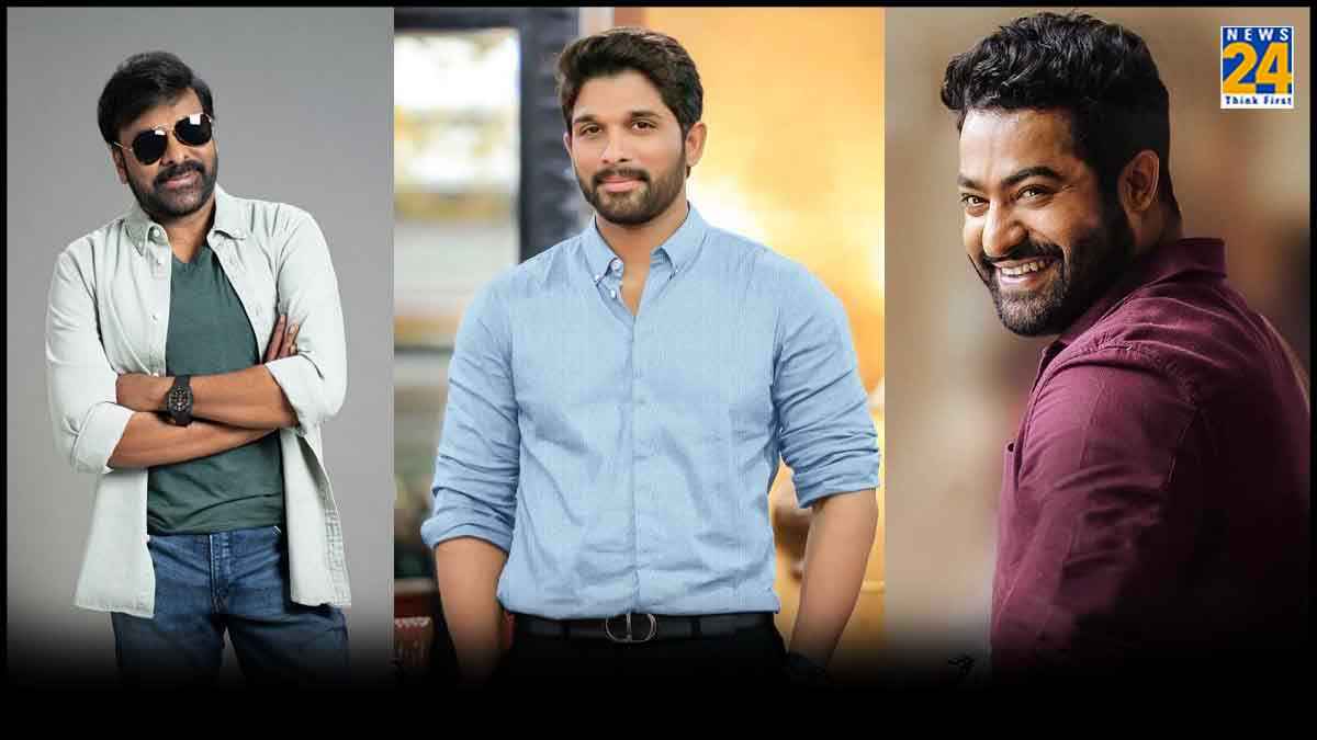 'मैं किसी पार्टी से नहीं जुड़ा', Allu Arjun ने वोट डालने के बाद दिया बयान, Jr NTR, Chiranjeevi भी पोलिंग बूथ पर आए नजर