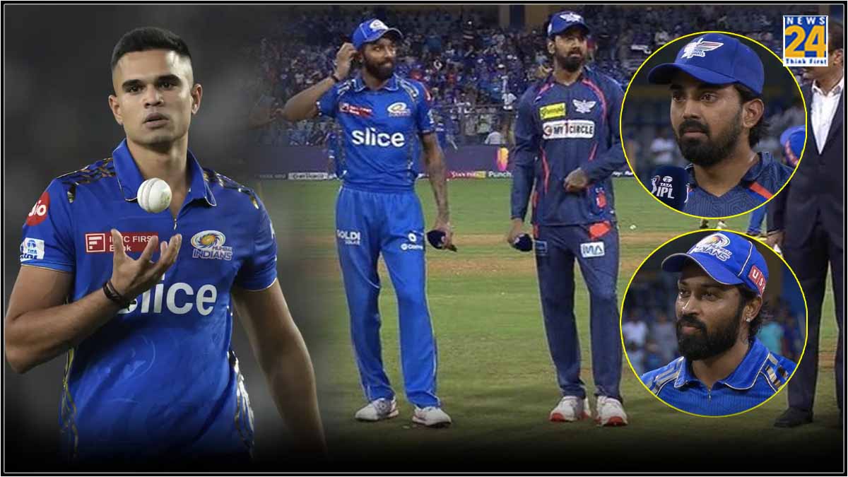 MI vs LSG Arjun Tendulkar and Dewald Brevis are playing Jasprit Bumrah IPL 2024