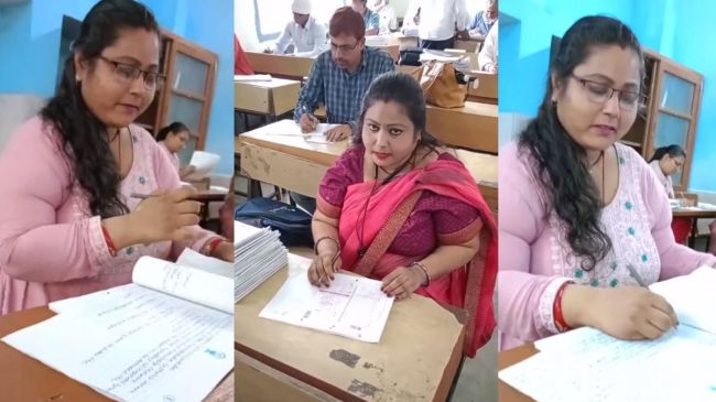 BIhar Teacher Viral Video