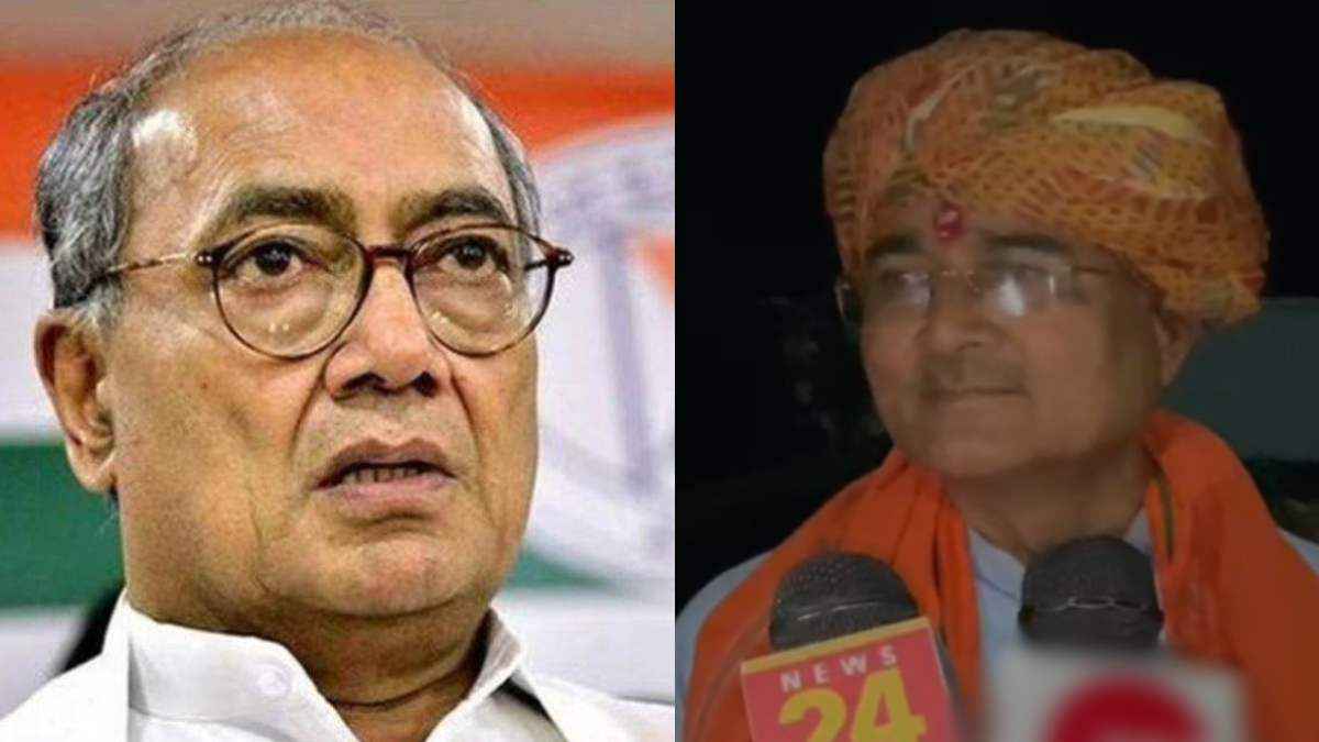 दिग्विजय सिंह के आरोपों पर BJP प्रत्याशी का अनोखा जवाब, बोले- आपके मुंह में घी शक्कर