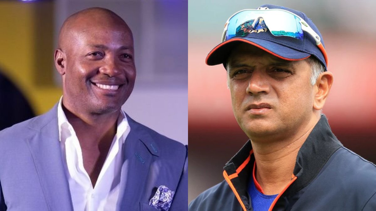 Brian Lara Rahul Dravid