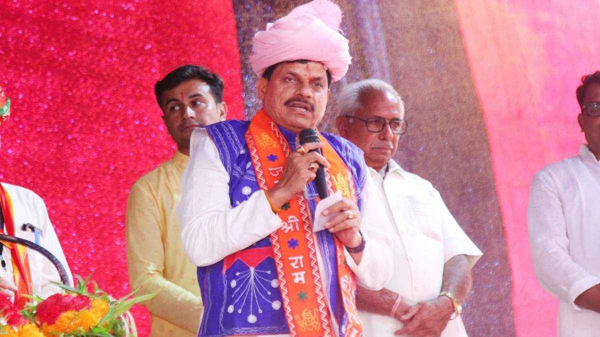 CM Mohan Yadav Targets Congress