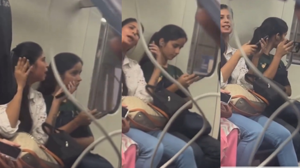 Delhi metro viral video