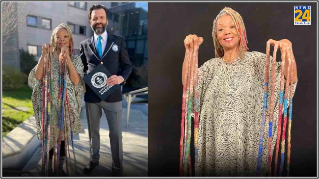 Longest Fingernails World Record USA Diana Armstrong