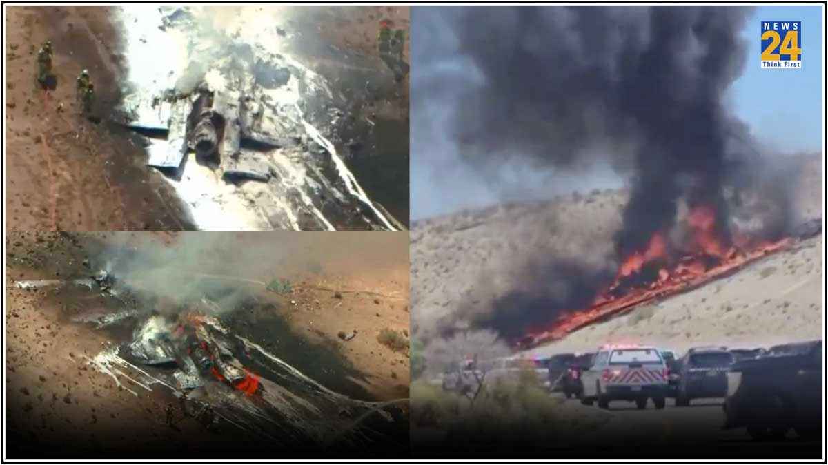 Video: चुटकियों में राख 832 करोड़ का फाइटर जेट, दुनिया का सबसे खतरनाक लड़ाकू जहाज धू-धू कर जला