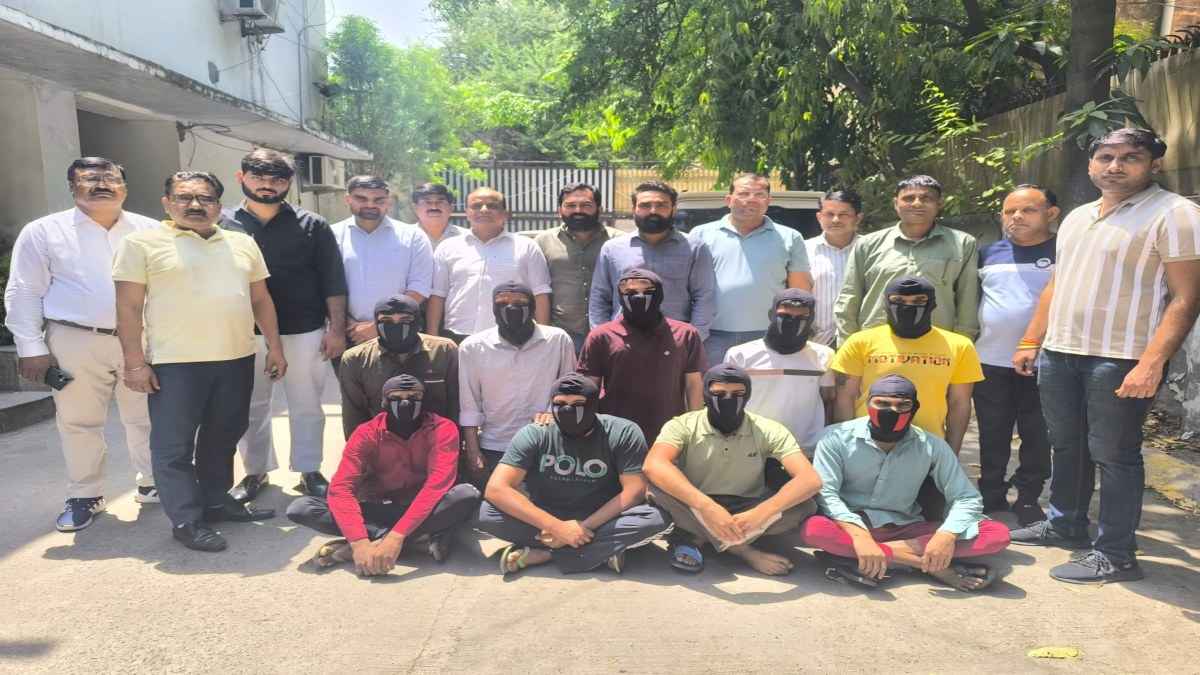 दिल्ली पुलिस की बड़ी कार्रवाई, गोल्डी बराड़ गैंग के 10 शार्प शूटर अरेस्ट