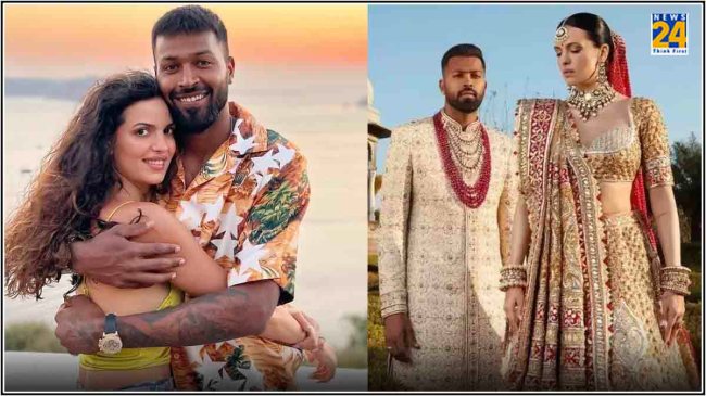 Hardik Pandya, Natasa Stankovic