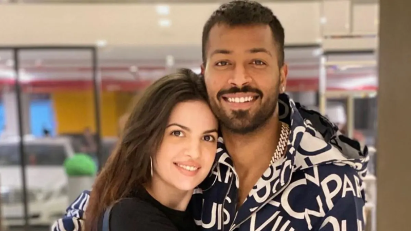 Hardik Pandya, Nataša Stanković