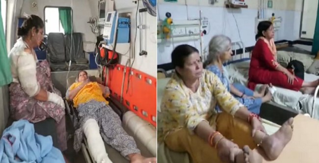 Haryana Nuh Tourist Bus Fire Accident Survivors Haryana Nuh Tourist Bus Fire Accident Survivors