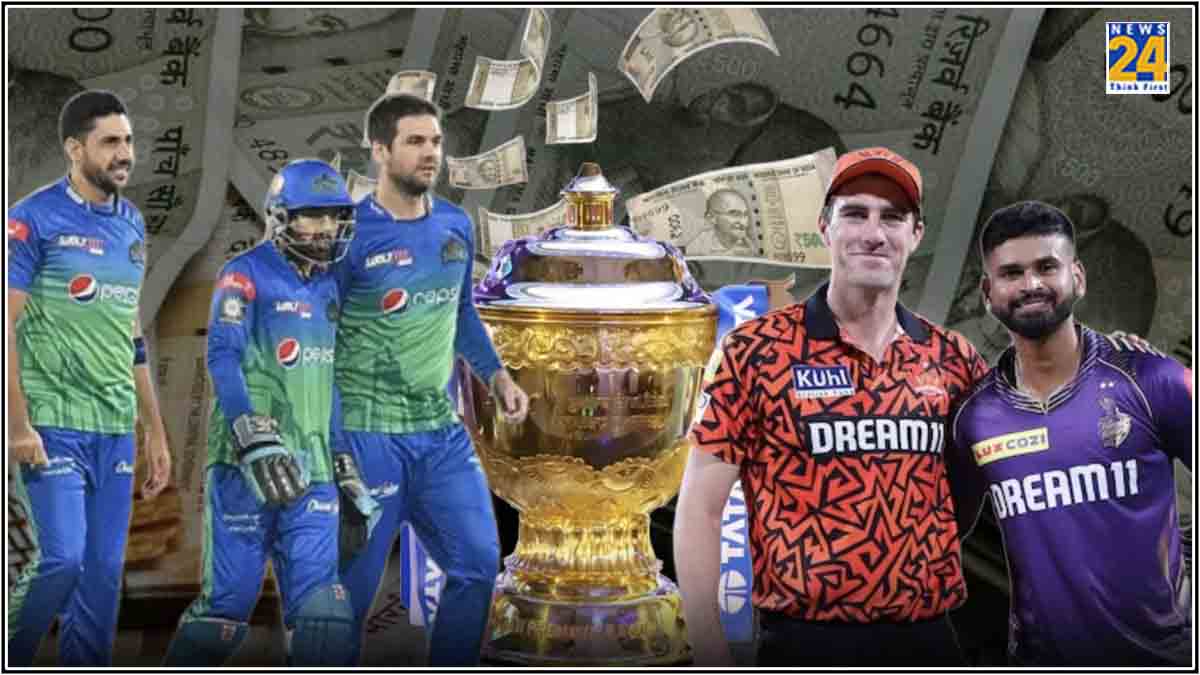 IPL vs PSL Prize Money INDIAN PREMIER LEAGUE Pakistan Super League IPL 2024 KKR Vs SRH