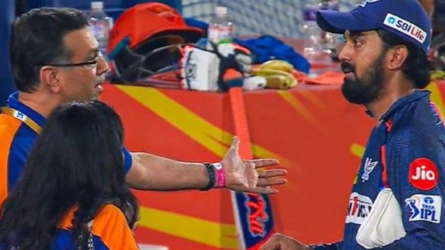 KL Rahul Sanjiv Goenka