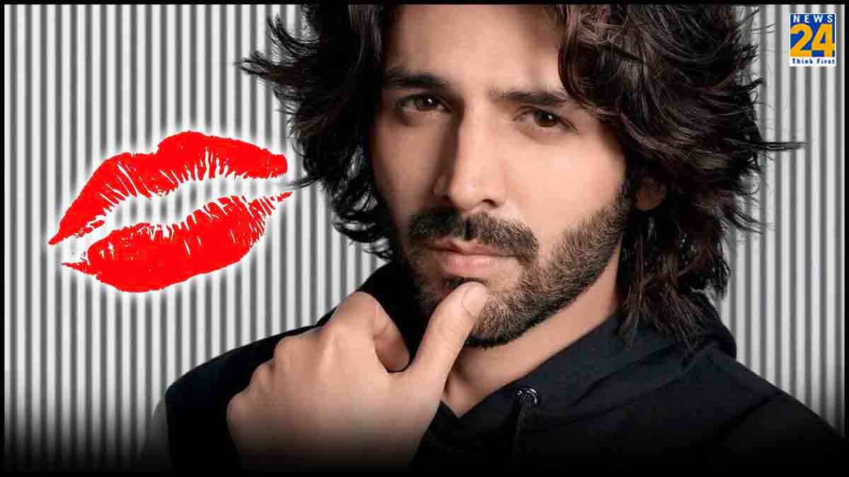 Kartik Aaryan का किसिंग वीडियो वायरल, गर्लफ्रेंड नहीं तो किसने लुटाया एक्टर पर प्यार?