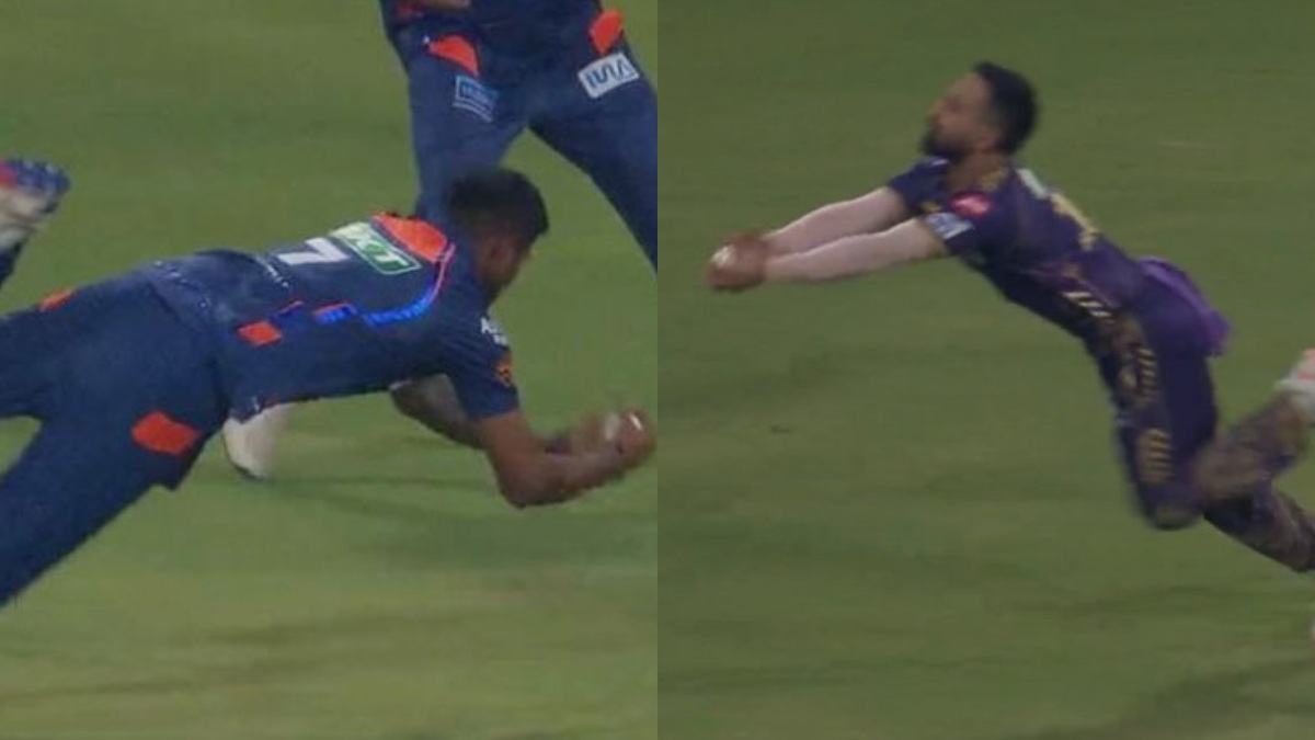 Krishnappa Gowtham Ramandeep Singh Catch