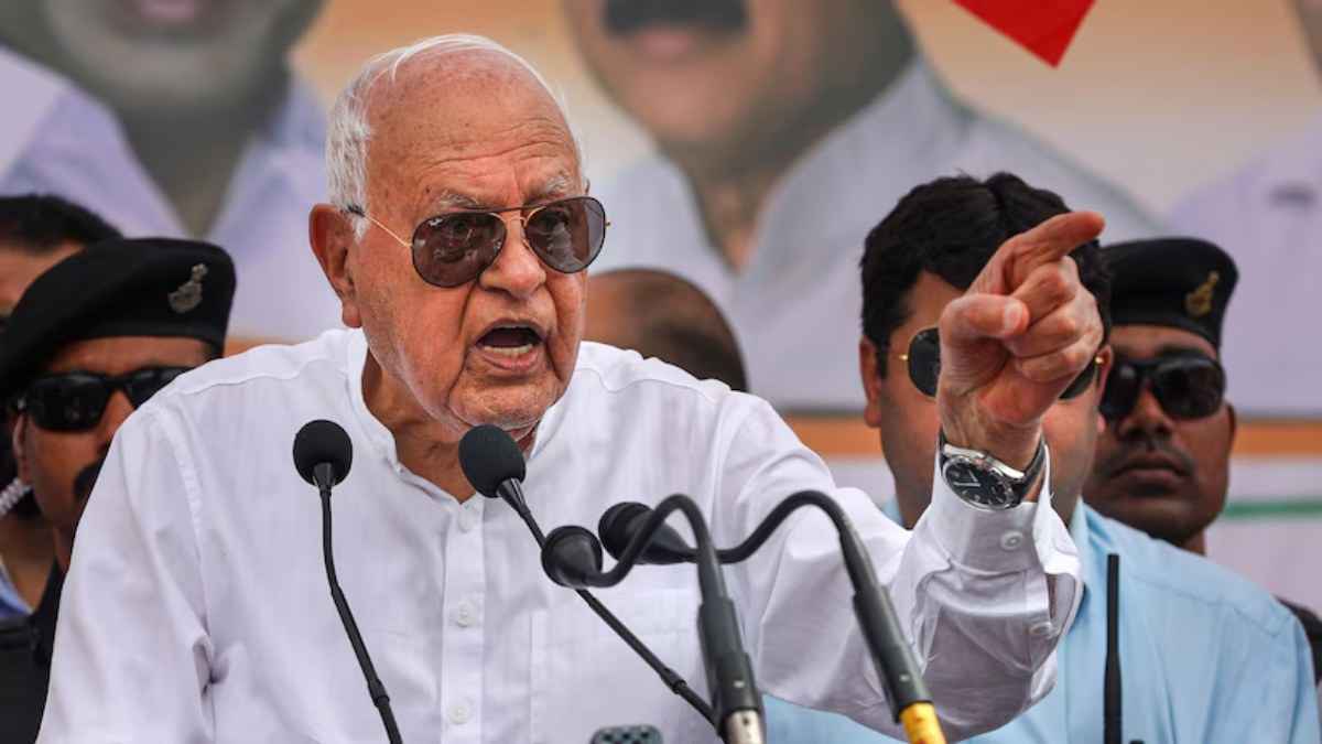 Lok Sabha Election 2024 Faqooq Abdullah on Rajnath POK Claim