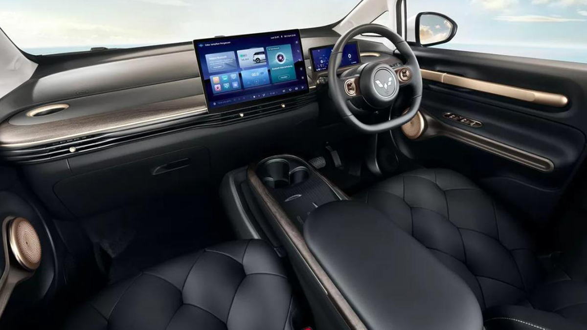 MG EV interior