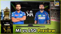 MI vs LSG Probable Playing 11 Head To Head Mumbai Indians Lucknow Super Giants