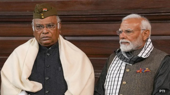 Mallikarjun Kharge Slams PM Modi on Ambani Adani Statement
