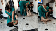 Mother Brutally Beating Daughter Viral Video