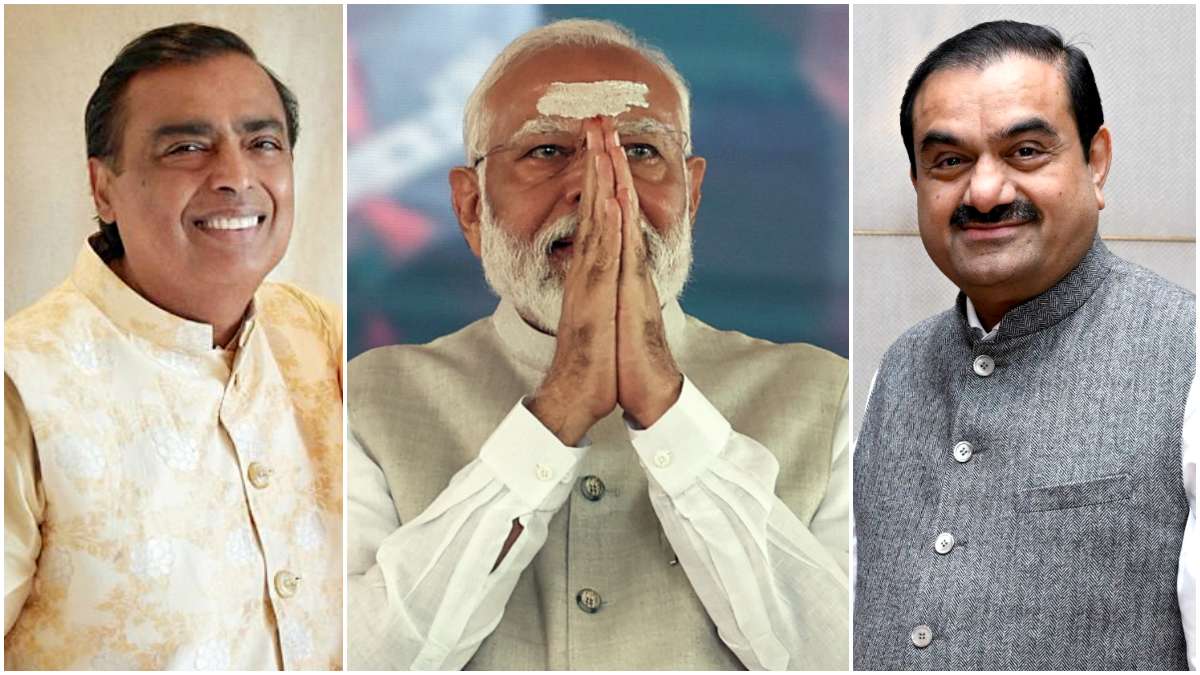 Mukesh Ambani, Narendra Modi, Gautam Adani