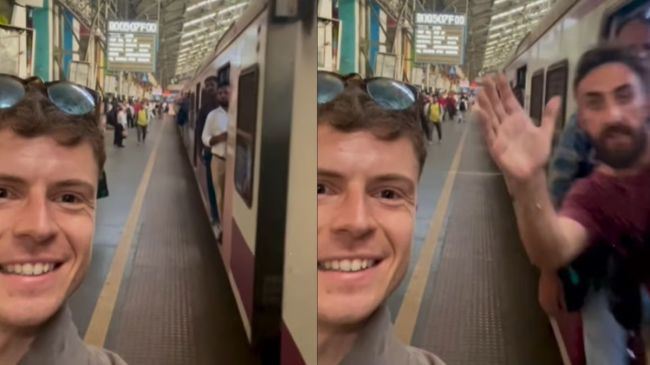 Mumbai Local Train Viral Video