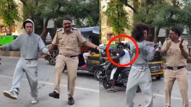 Mumbai Police Viral Video
